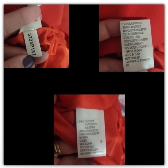 Tahari Authur S Levine embroidered design size 10P - Picture 6 of 6